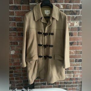 Simpsons Vintage Tan Toggle Coat